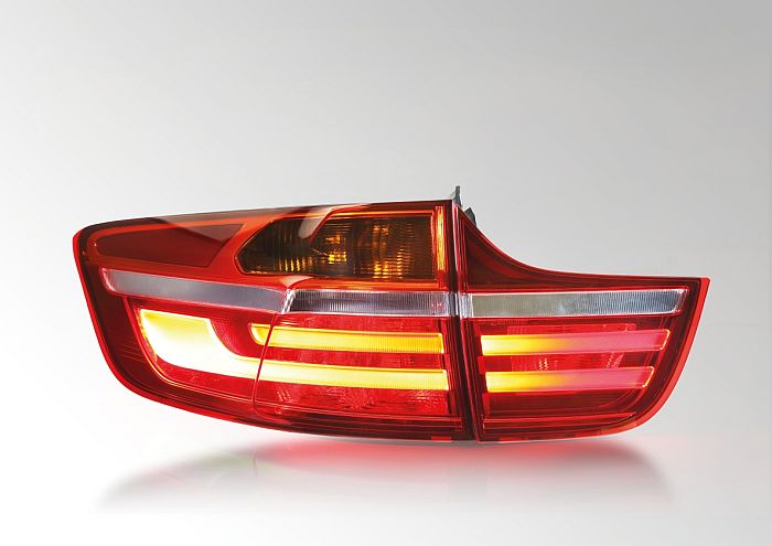 Combination rear lamp with LED functions, BMW X6